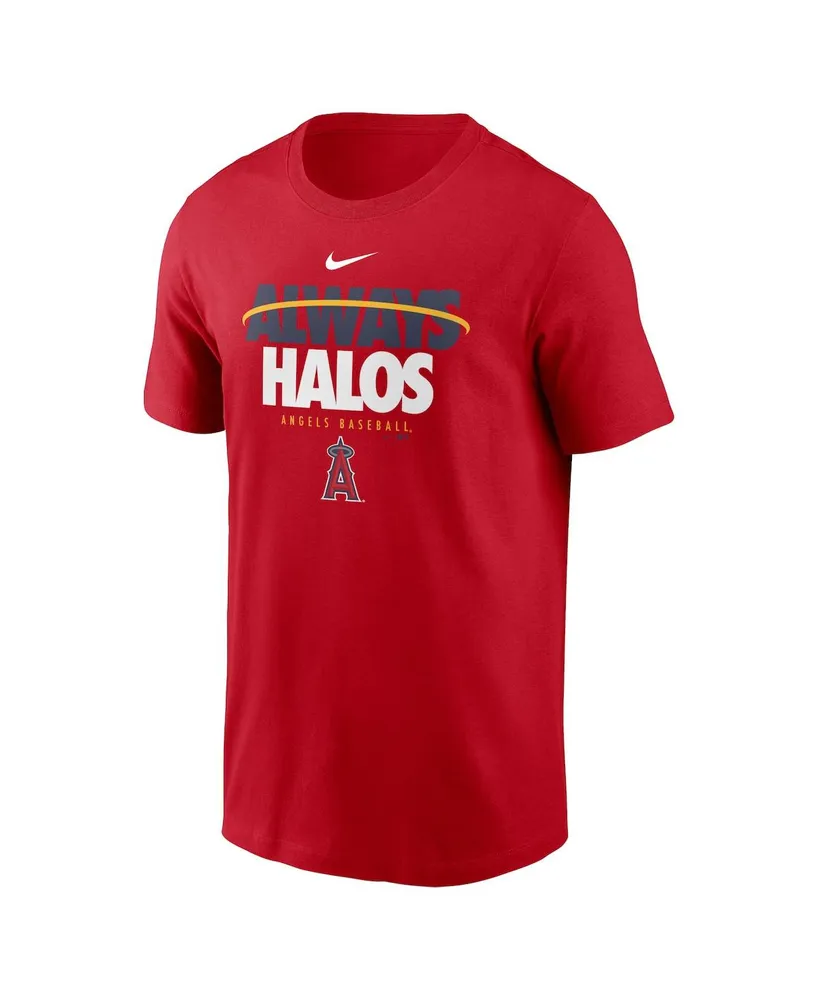 Men's Nike Red Los Angeles Angels Always Halos Local Team T-shirt