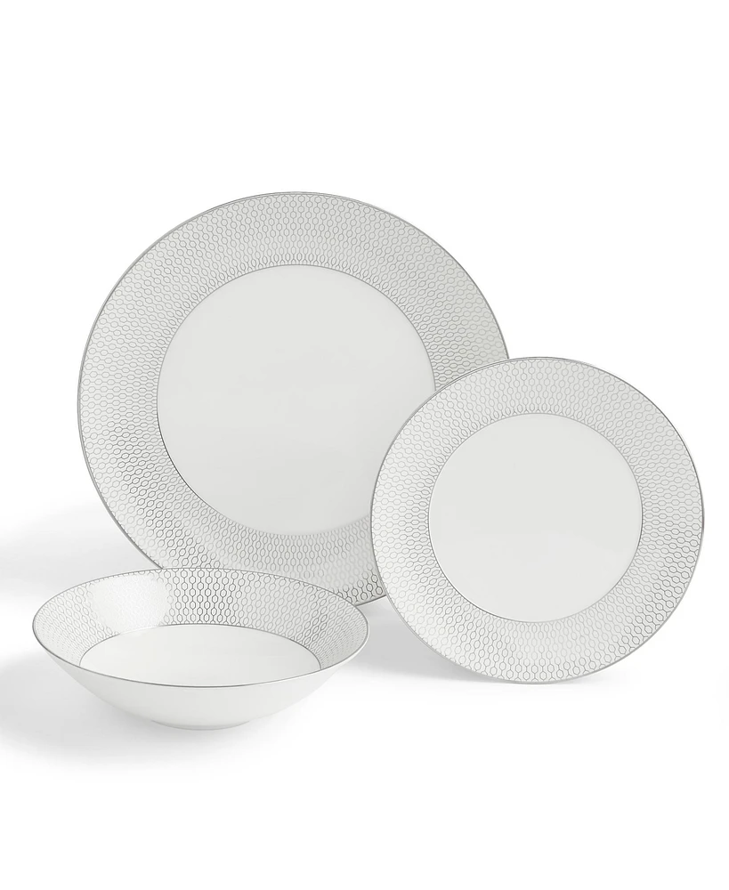 Wedgwood Gio Platinum, 12 Piece Set