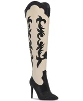 I.n.c. International Concepts Women's Iresa Cowboy Boots, Created for Macy's