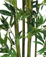 Nearly Natural 4' Artificial Bamboo Plant