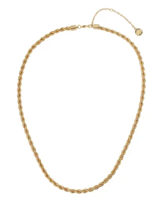 Steve Madden Rope Chain Necklace - Gold