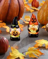 6" Halloween Gnomes Set, 2 Piece