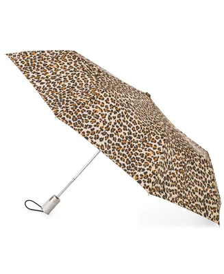 Totes Auto Open Umbrella with Water Repellent Technology