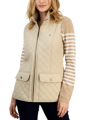 Tommy Hilfiger Women's Quilted Zip Front Vest