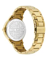 Ted Baker Men's Cosmop Gold-Tone Stainless Steel Bracelet Watch 42mm - Gold