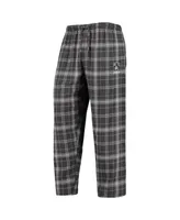 Men's Concepts Sport Charcoal, Gray Brooklyn Nets Ultimate Plaid Flannel Pajama Pants