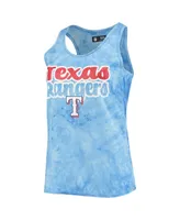 Women's Concepts Sport Royal Texas Rangers Billboard Racerback Tank Top and Shorts Set