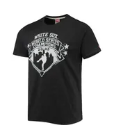 Men's Homage Black Chicago White Sox 2005 World Series Champions Tri-Blend T-shirt