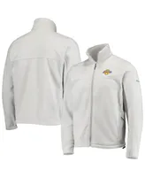 Men's Columbia Los Angeles Lakers Gray Flanker Full-Zip Jacket