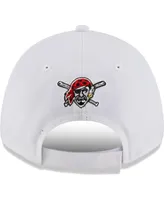 Men's New Era White Pittsburgh Pirates League Ii 9FORTY Adjustable Hat