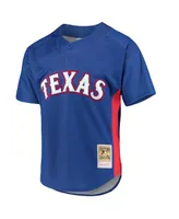 Men's Texas Rangers Mitchell & Ness Black Cooperstown Collection