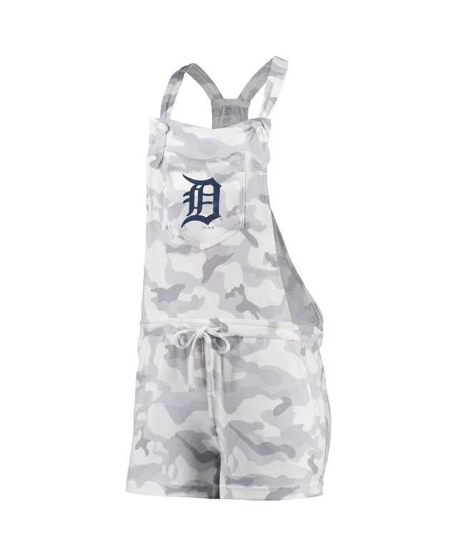 Women's Concepts Sport Gray San Francisco Giants Camo Overall Romper