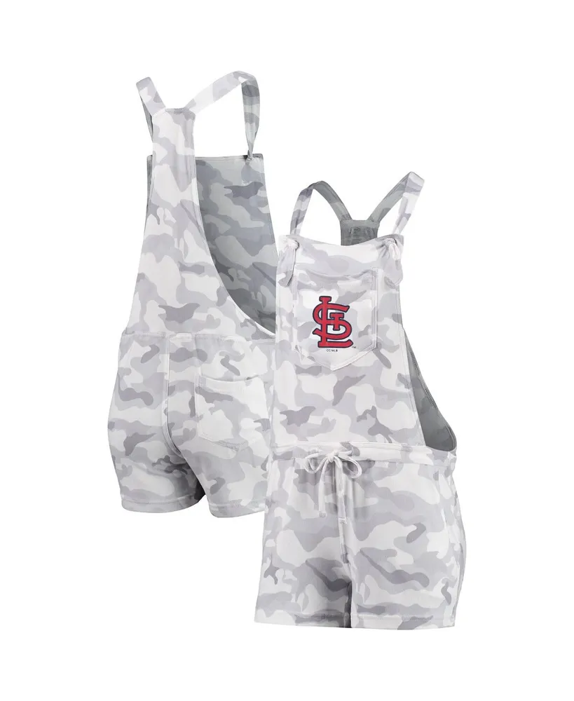 Kansas City Royals Concepts Sport Women's Camo Overall Romper - Gray