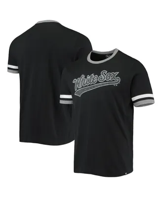 Men's '47 Black Chicago White Sox Team Name T-shirt