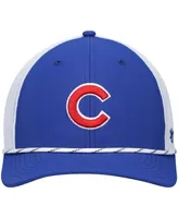 Men's '47 Royal and White Chicago Cubs Burden Trucker Snapback Hat