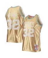 Men's Mitchell & Ness Kevin McHale Gold Boston Celtics 75th Anniversary 1985-86 Hardwood Classics Swingman Jersey