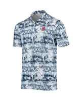 Men's Antigua Navy Boston Red Sox Vivid Polo