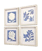 Paragon Picture Gallery Indigo Ii Wall Art Set, 4 Piece