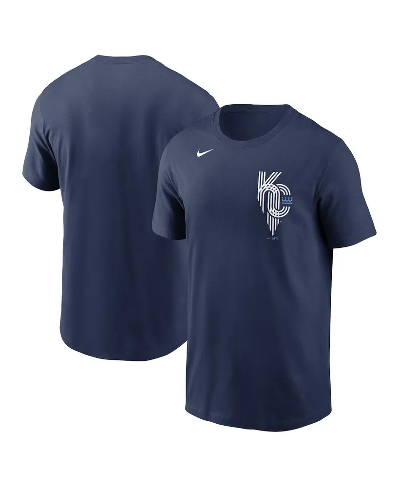 Nike Dri-FIT City Connect Velocity (MLB Kansas City Royals) Women's V-Neck  T-Shirt.