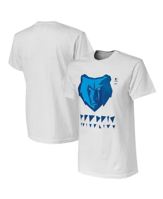 Men's Nba x Naturel White Memphis Grizzlies No Caller Id T-shirt
