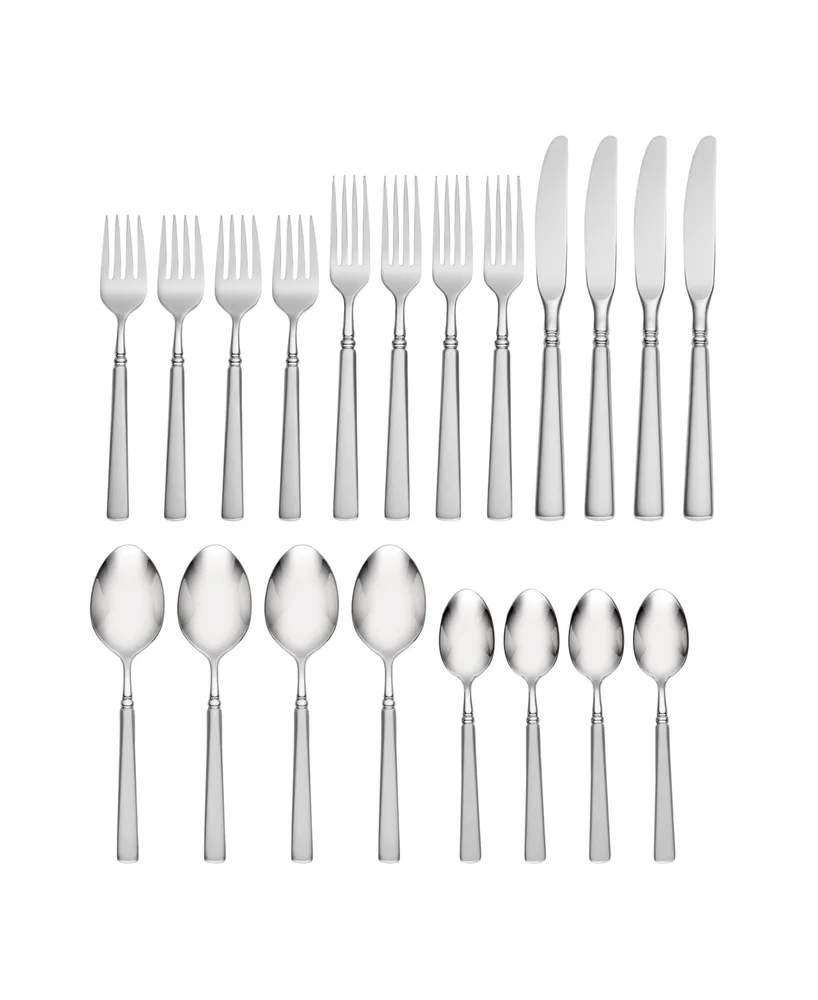 Satin Easton Fine Flatware Set, 20 Piece