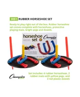 Champion Sports Horseshoe Set, 8 Piece