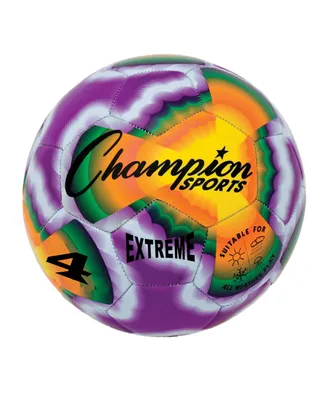 Champion Sports Extreme Tie-dye Soccer Ball