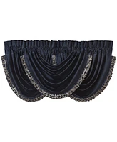 J Queen New York Caruso Waterfall Window Valance, 33" x 43"