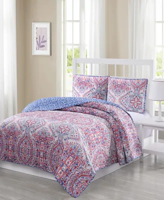 Boho Living Salvador 3 Piece Quilt Set