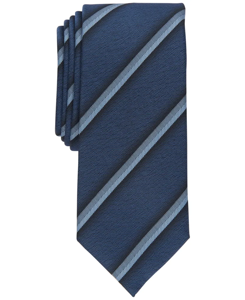 Alfani Men's Desmet Striped Slim Tie, Created for Macy's