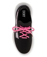 Dkny Little and Big Girls Slip On Landon Stretchy Knit Sneakers