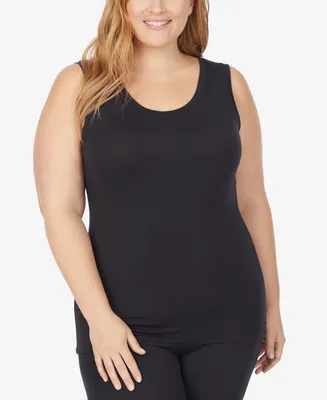 Cuddl Duds Plus Softwear with Stretch Reversible Tank Top