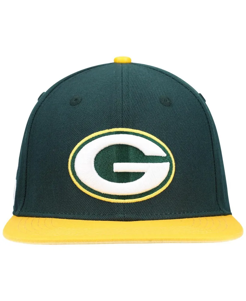 Men's Pro Standard Green, Gold Green Bay Packers 2Tone Snapback Hat