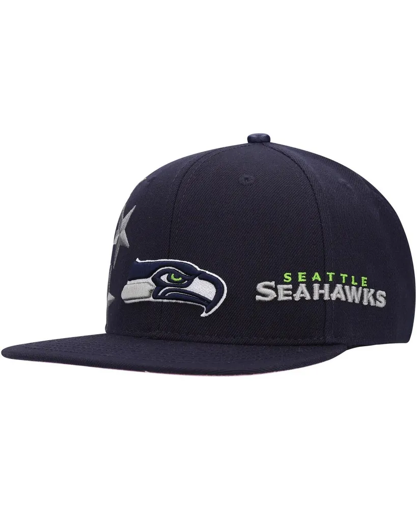 Men's Pro Standard Seattle Seahawks Navy Stars Snapback Hat