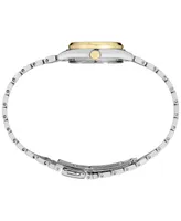 Seiko Women's Analog Essentials Two-Tone Stainless Steel Bracelet Watch 25mm