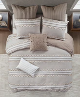 Closeout! Ink+Ivy Daria Cotton Decorative Pillow, 12" x 20"