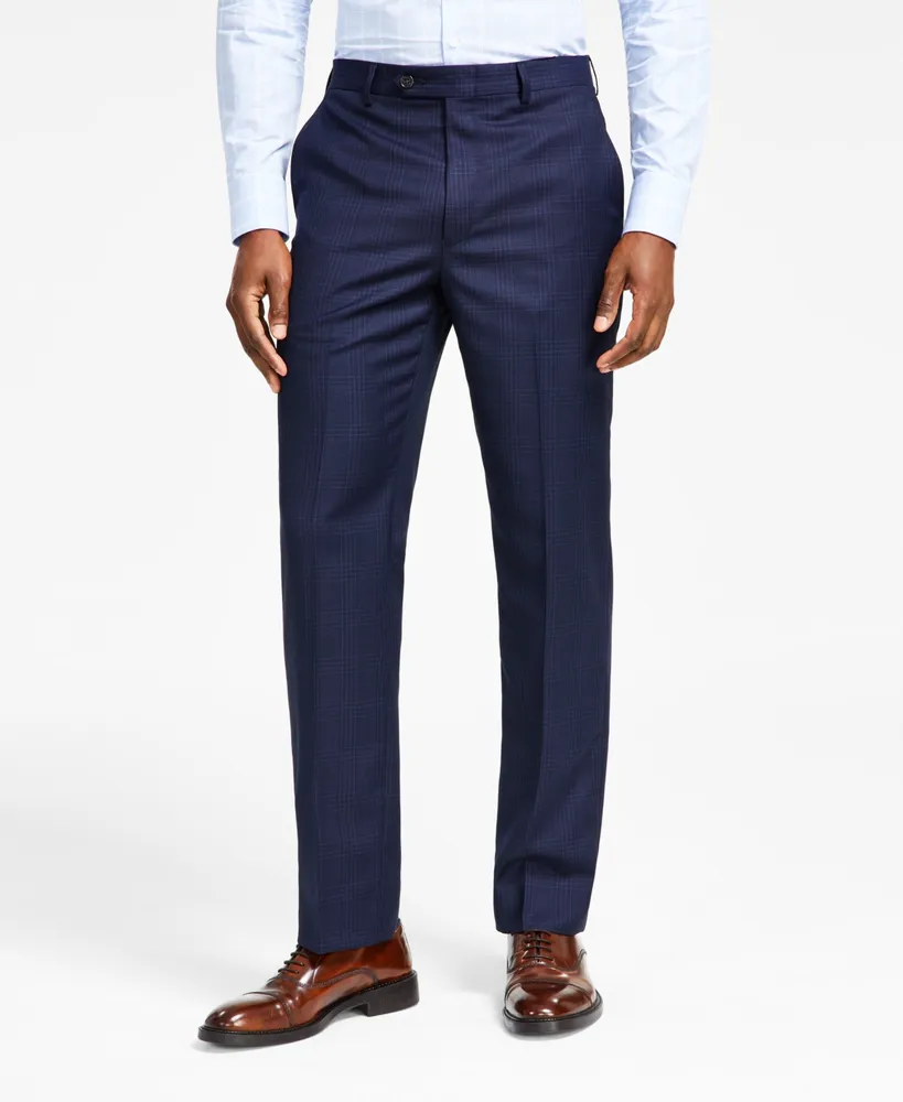 Lauren Ralph Men's Classic-Fit UltraFlex Stretch Flat Front Suit Pants