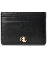 Women's Full-Grain Leather Small Slim Card Case