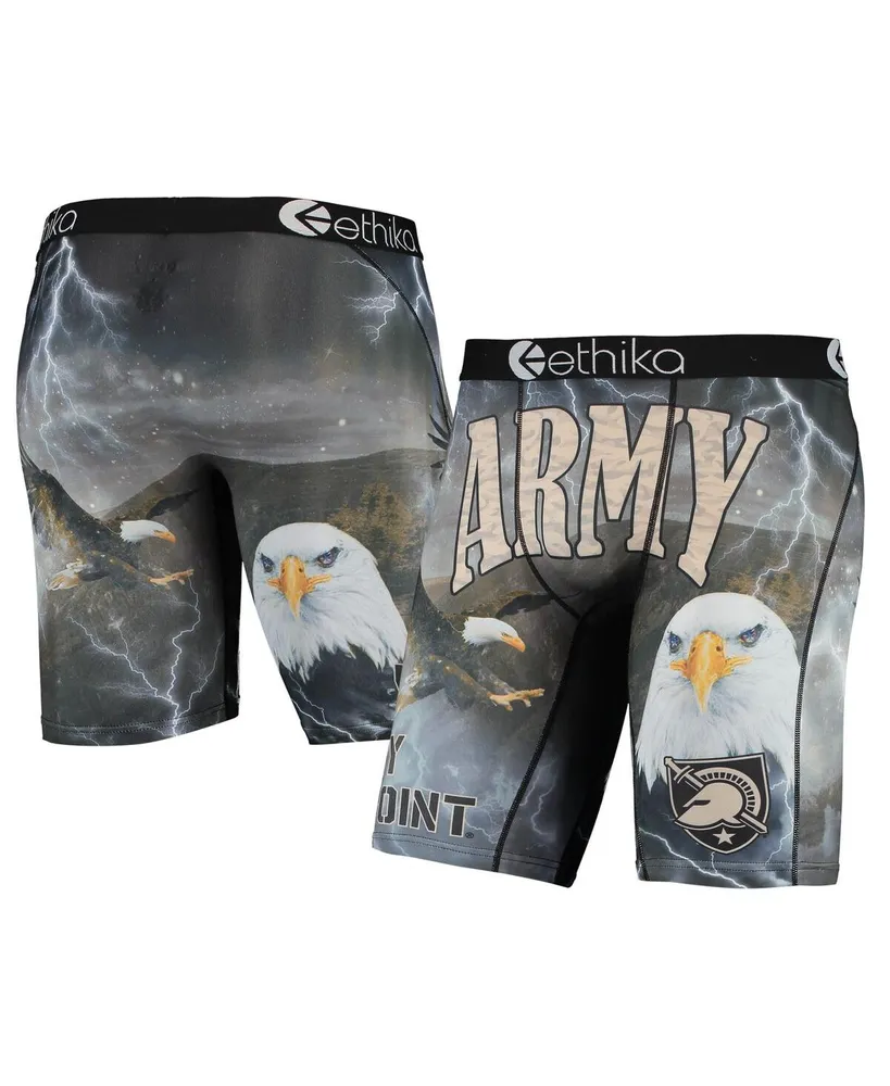 Ethika Men's Ethika Brown Army Black Knights Spirit Boxer Briefs