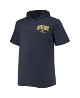 Men's Navy Notre Dame Fighting Irish Big and Tall Team Hoodie T-shirt