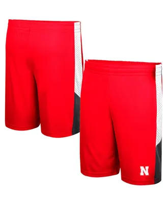 Men's Colosseum Scarlet Nebraska Huskers Very Thorough Shorts