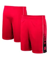 Men's Colosseum Scarlet Nebraska Huskers Lazarus Shorts