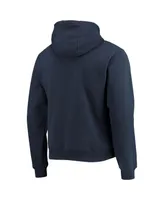 Men's League Collegiate Wear Navy Syracuse Orange Volume Up Essential Fleece Pullover Hoodie