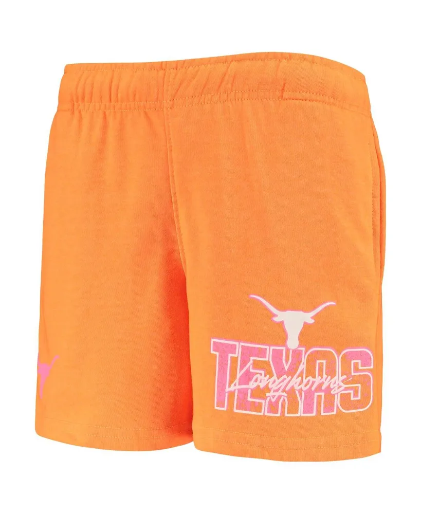 Big Boys Texas Orange Longhorns Super Fresh Neon Daze Shorts