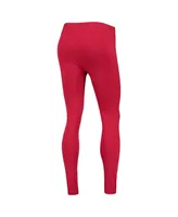 Women's ZooZatz Crimson Washington State Cougars Fleece-Lined Leggings