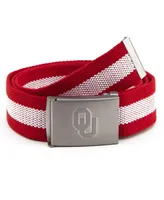 Men's Oklahoma Sooners Fabric Belt