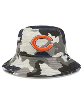 Men's New Era Camo Chicago Bears 2022 Nfl Training Camp Official Bucket Hat