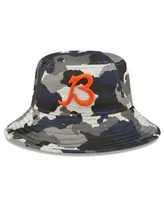 Men's New Era Camo Chicago Bears 2022 Nfl Training Camp Official Script Bucket Hat