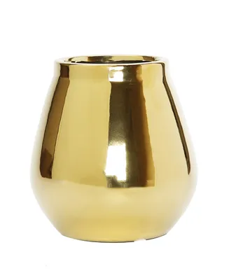 Polished Vase - Gold