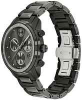 Movado Men's Bold Verso Gunmetal Ionic Plated Steel Bracelet Watch 44mm